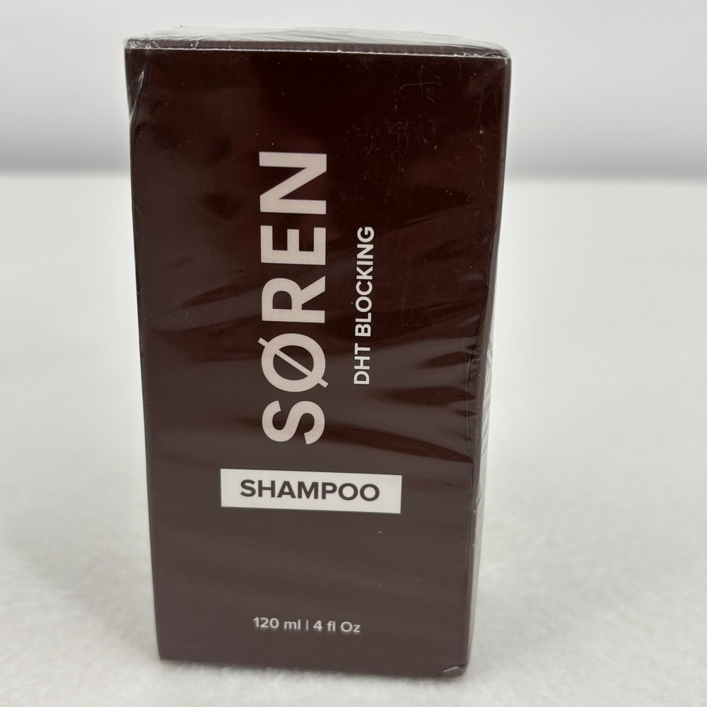 Soren DHT Blocking Shampoo 120ml 4 fl oz New Sealed Hair Loss Support